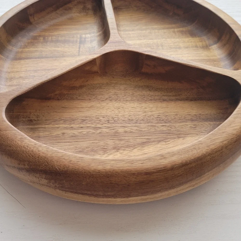 Acacia Wood Serving Tray 13